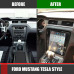 Ford Mustang 2010 – 14 Android Monitor Tesla Style