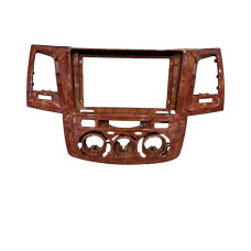Hilux 2006-2011 screen decoration (light wood glossy)