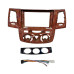 Hilux 2006-2011 screen decoration (light wood glossy)