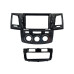 Hilux 2012-2015 screen decoration (glossy black)